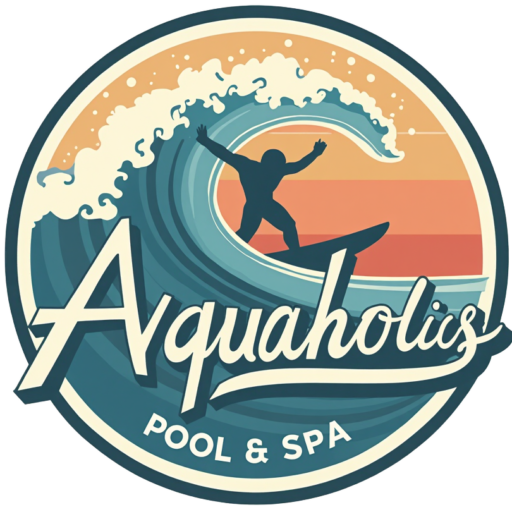 Aquaholics Pool and Spa logo